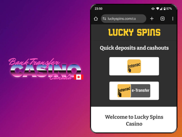 Popular bank transfer online casino - Lucky Spins